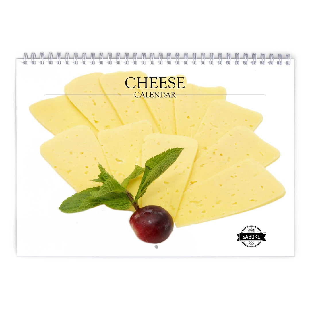 Cheese 2024 Wall Calendar IDW24059 Etsy