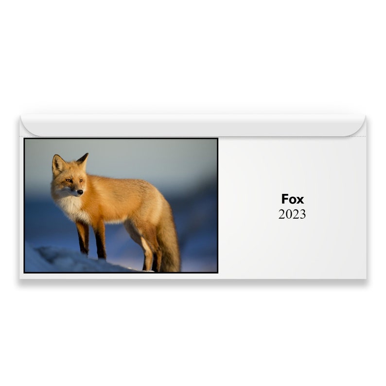 Fox 2023 Magnetic Calendar ID:13053 - Etsy