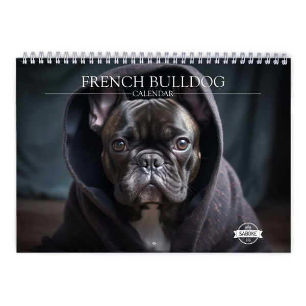 Bulldog Français 2024 Calendrier mural