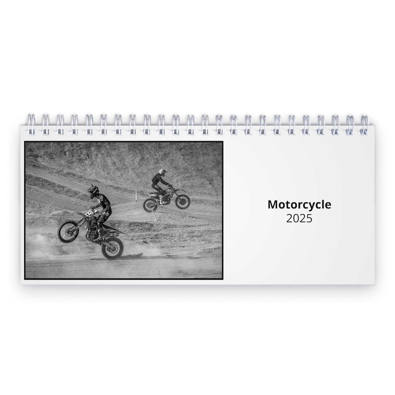 Motorcycle Calendar 2025 - Etsy