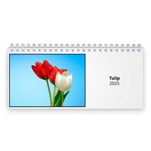 Tulipano Calendario da tavolo 2025