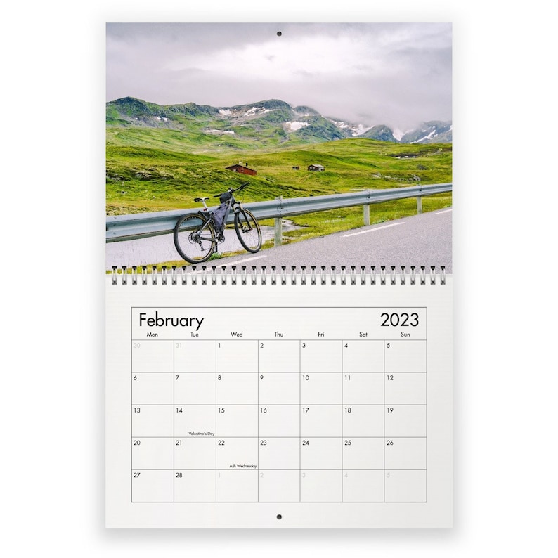 Bike 2023 Wall Calendar ID12779 Etsy