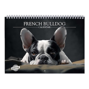 Bulldog Francese Calendario da parete 2026
