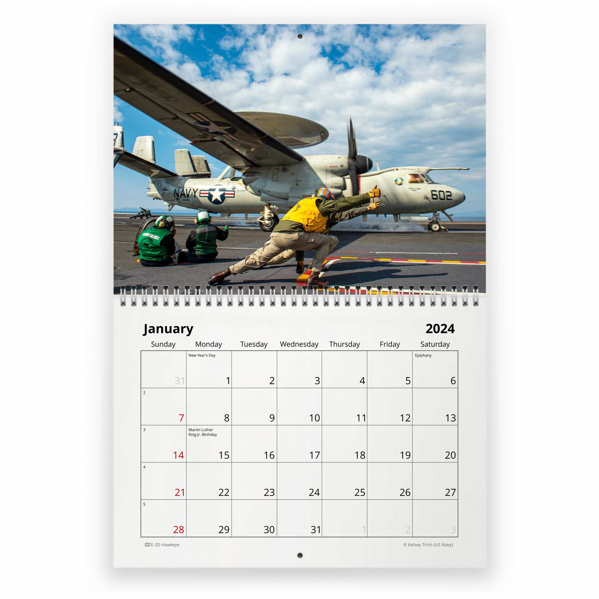 Airplanes 2024 Wall Calendar IDW24122 Etsy