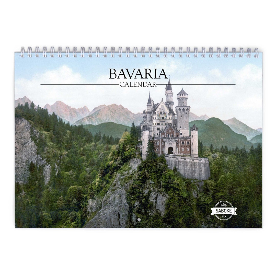 Bavaria 2024 Wall Calendar IDW23083 Etsy