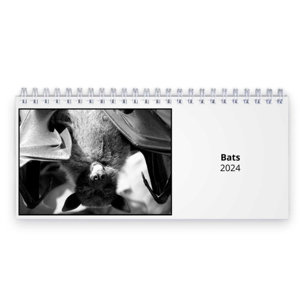 Bats 2024 Calendar Etsy