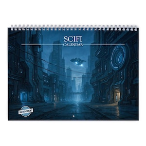 Sci Fi 2026 Wall Calendar ID:W26074
