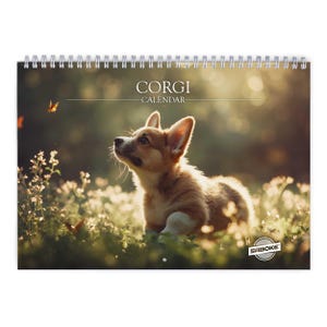 Corgi Calendario da parete 2026