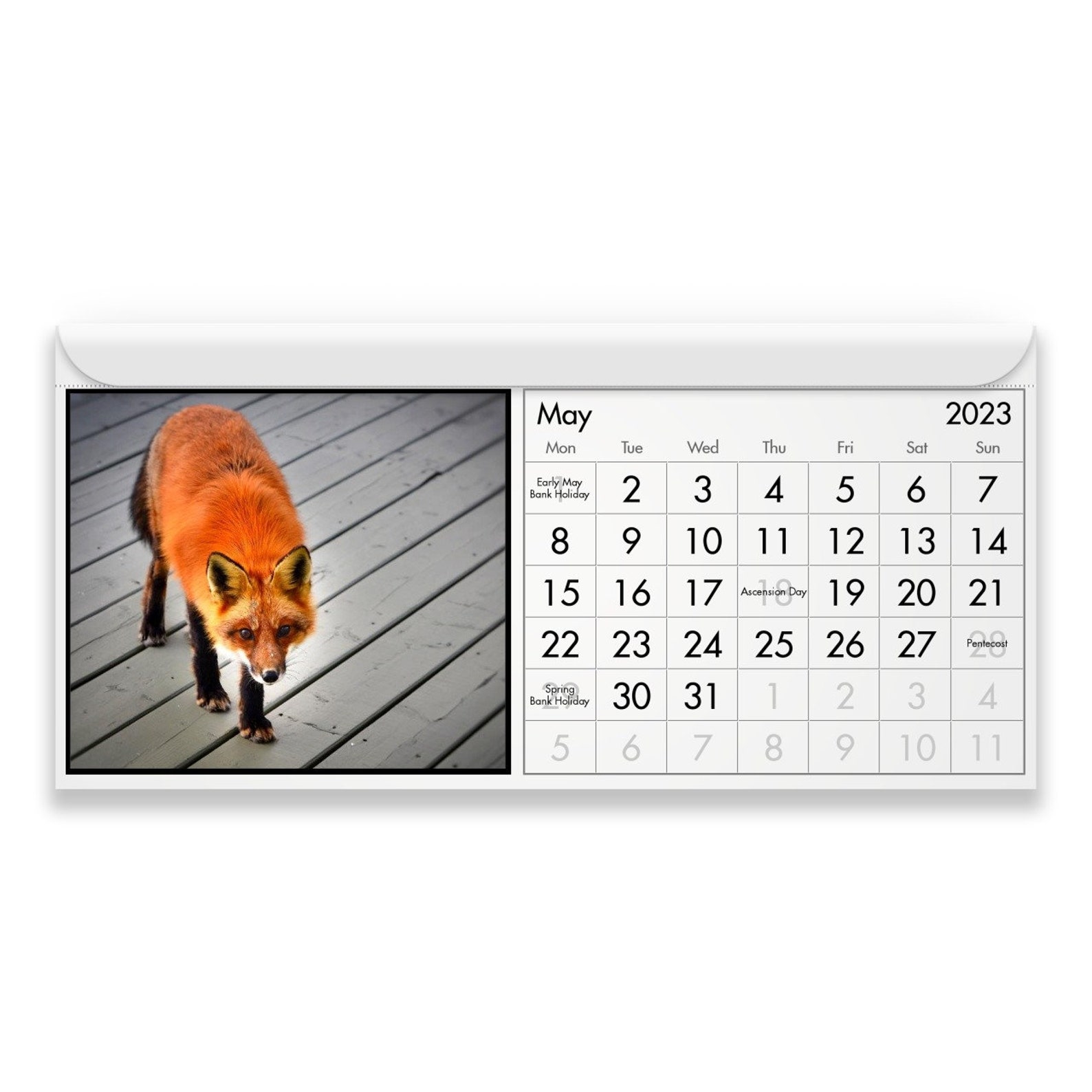 Fuchs 2023 Magnetischer Kalender - Etsy