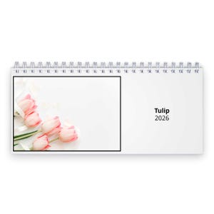 Tulpe 2026 Schreibtischkalender