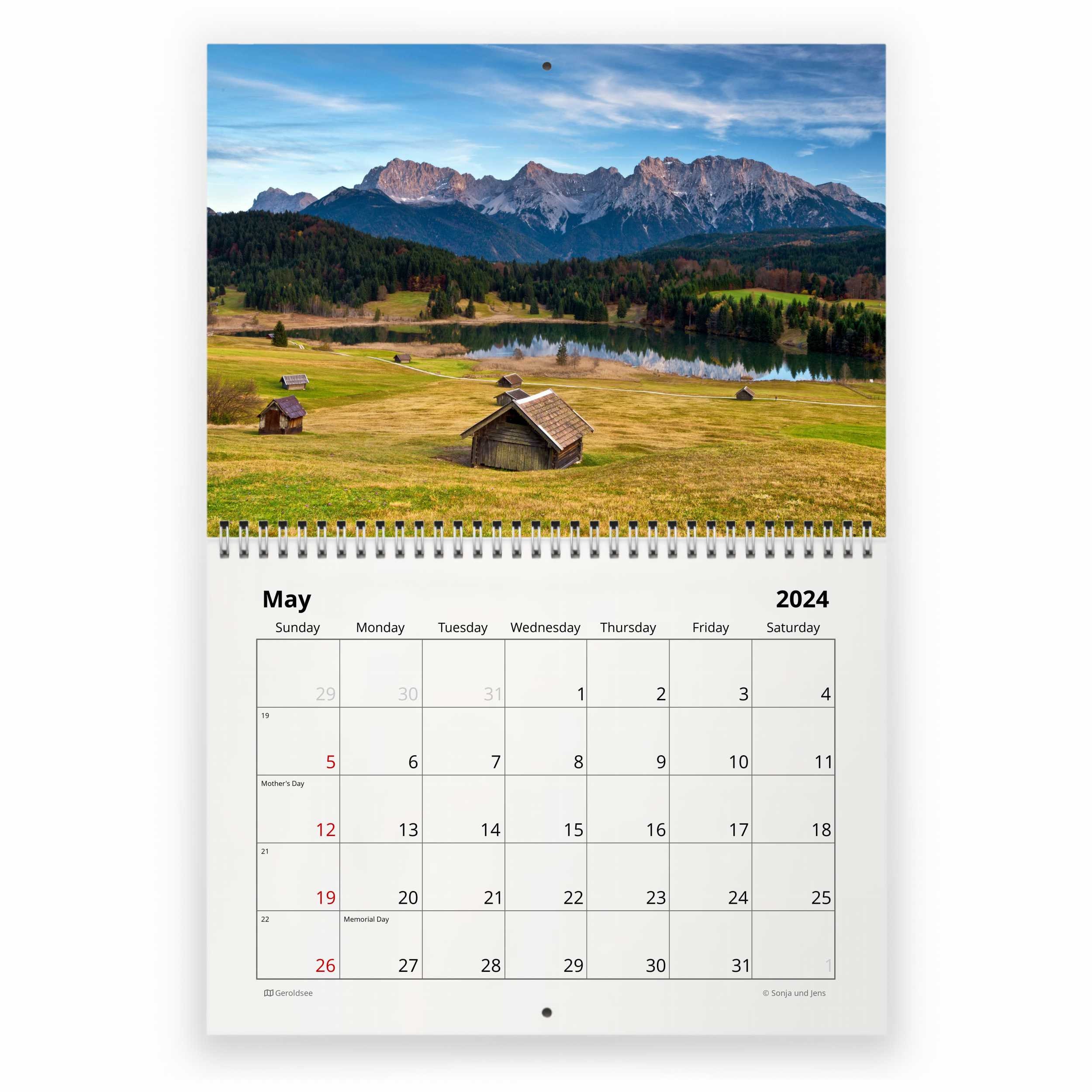 Bavaria 2024 Wall Calendar IDW23083 Etsy