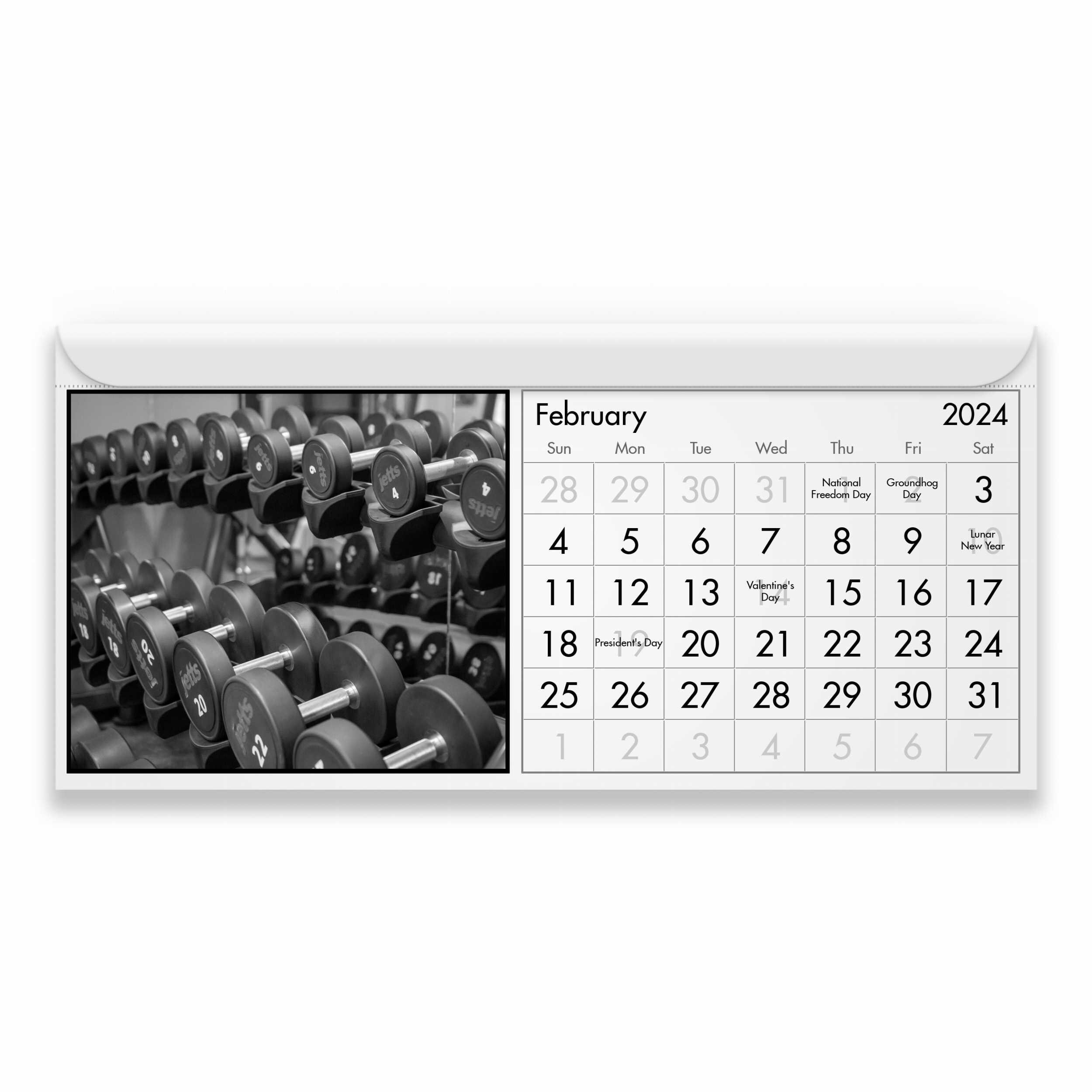 Bodybuilding 2024 Calendar IDM24105 Etsy Portugal
