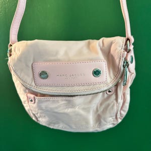 Marc Jacob’s Light Pink Crossbody Nylon Bag