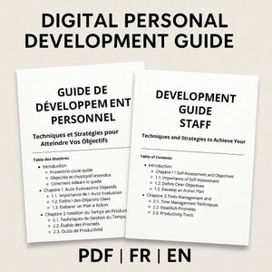 Practical Guide for Personal Development FR|EN