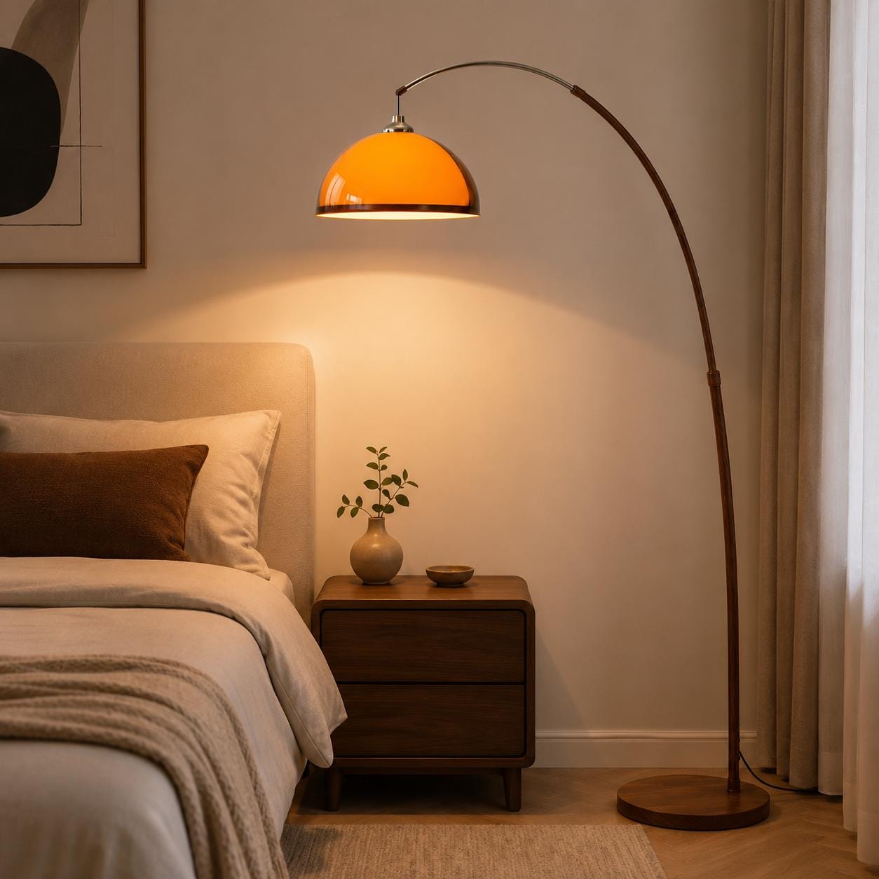 Arc floor lamp - Etsy 日本