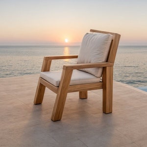 DIY Outdoor chair plans/Garden chair plans/Outdoor furniture/PDF plans/instant download/patio chair plans/DIY Chair Plans