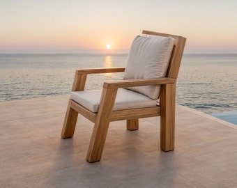 DIY Outdoor chair plans/Garden chair plans/Outdoor furniture/PDF plans/instant download/patio chair plans/DIY Chair Plans