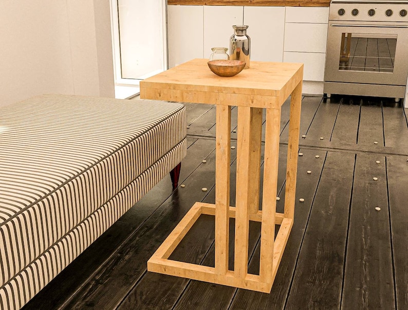 DIY Side Table Build Plans/coffee Table/end Table/c Table/couch Table/wooden Table Plans