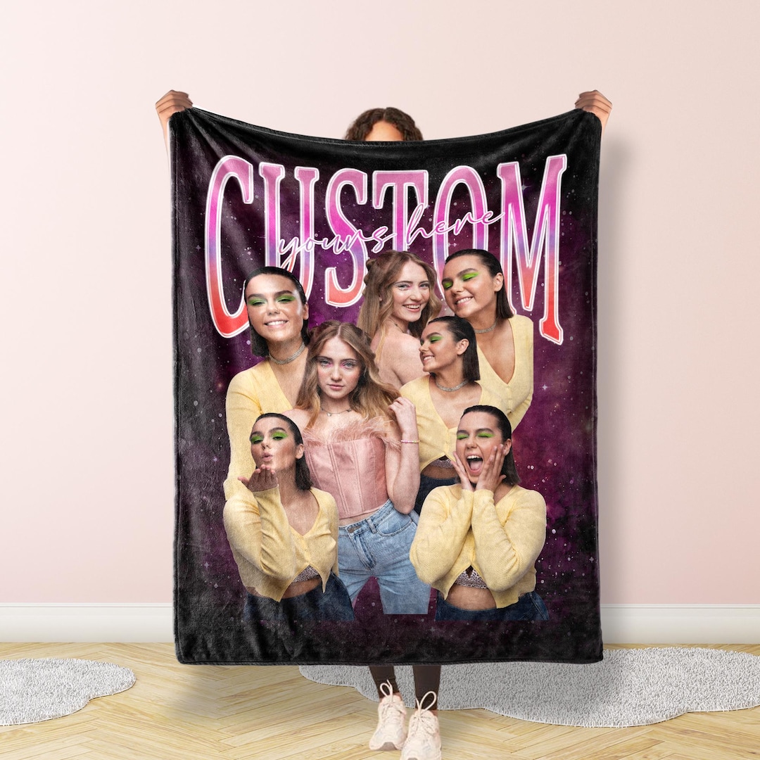 Old School HipHop Print Blanket