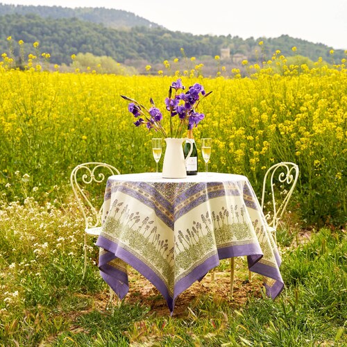 Shops Lavender Purple Tablecloths