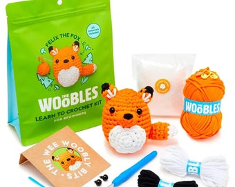 Animals Crochet Kits by Woobles