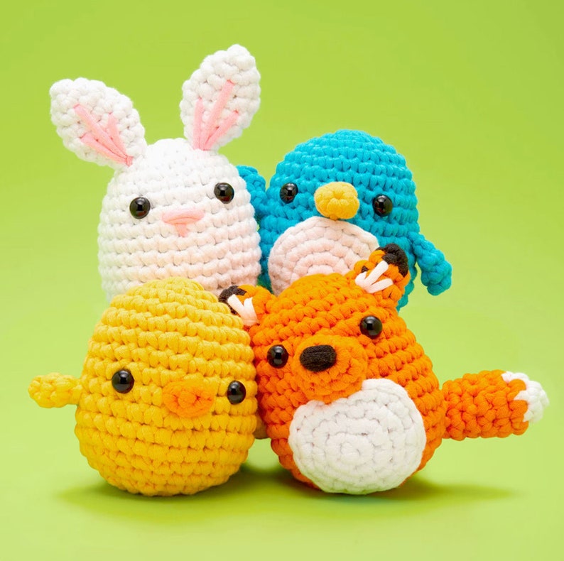 Animals Crochet Kits by Woobles Top 4 (10% Off)