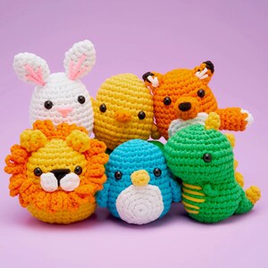 Animals Crochet Kits by Woobles image 4