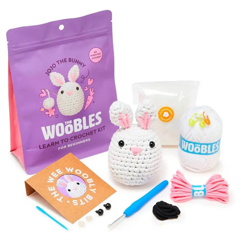 Animals Crochet Kits by Woobles Rabbit