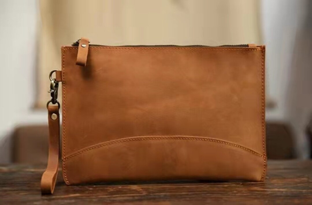 Leather Clutch Bags for Men, Leather Wrist Bags, Clutch Bags for Women, Leather Wallets, Leather