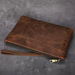 New Men Clutches Bags High Quality Man Wallets Envelope Bag Purse
