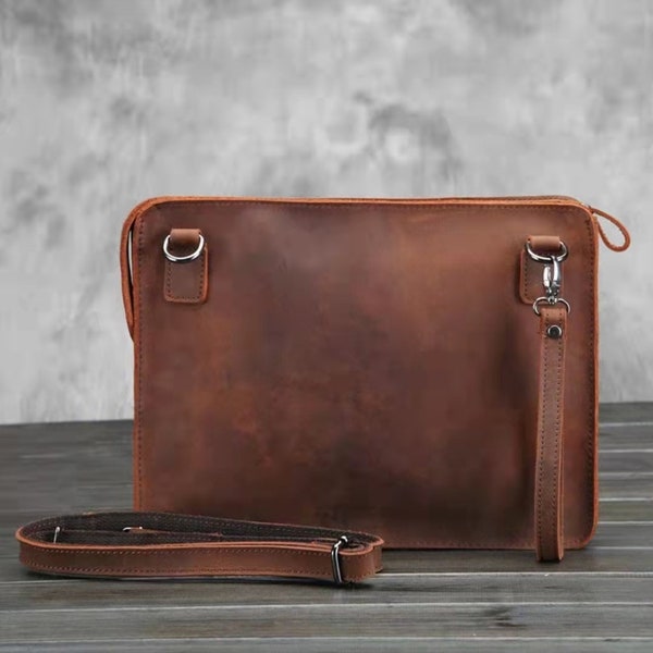 Leather Tablet Bag Etsy