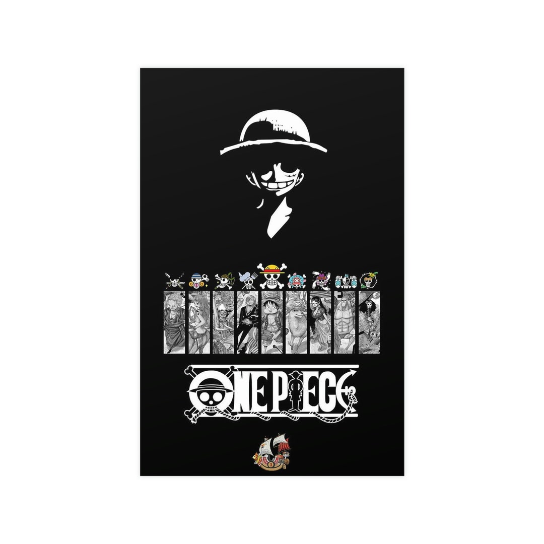 One Piece Straw Hats Pinup Etsy