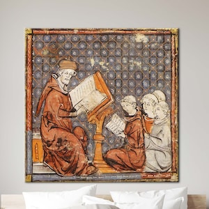 Educación en la Edad Media, Educación en la Edad Media, Obras de arte, Reproducciones de obras de arte, Obras de arte del Renacimiento,