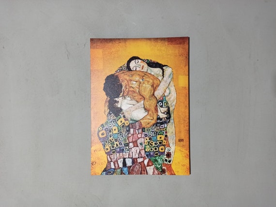 Wall Decor, Wall Art Canvas, Canvas Print, Gustav Klimt The Family, Reproduction Poster, Art Nouveau Canvas Print, Gustav Klimt Canvas,