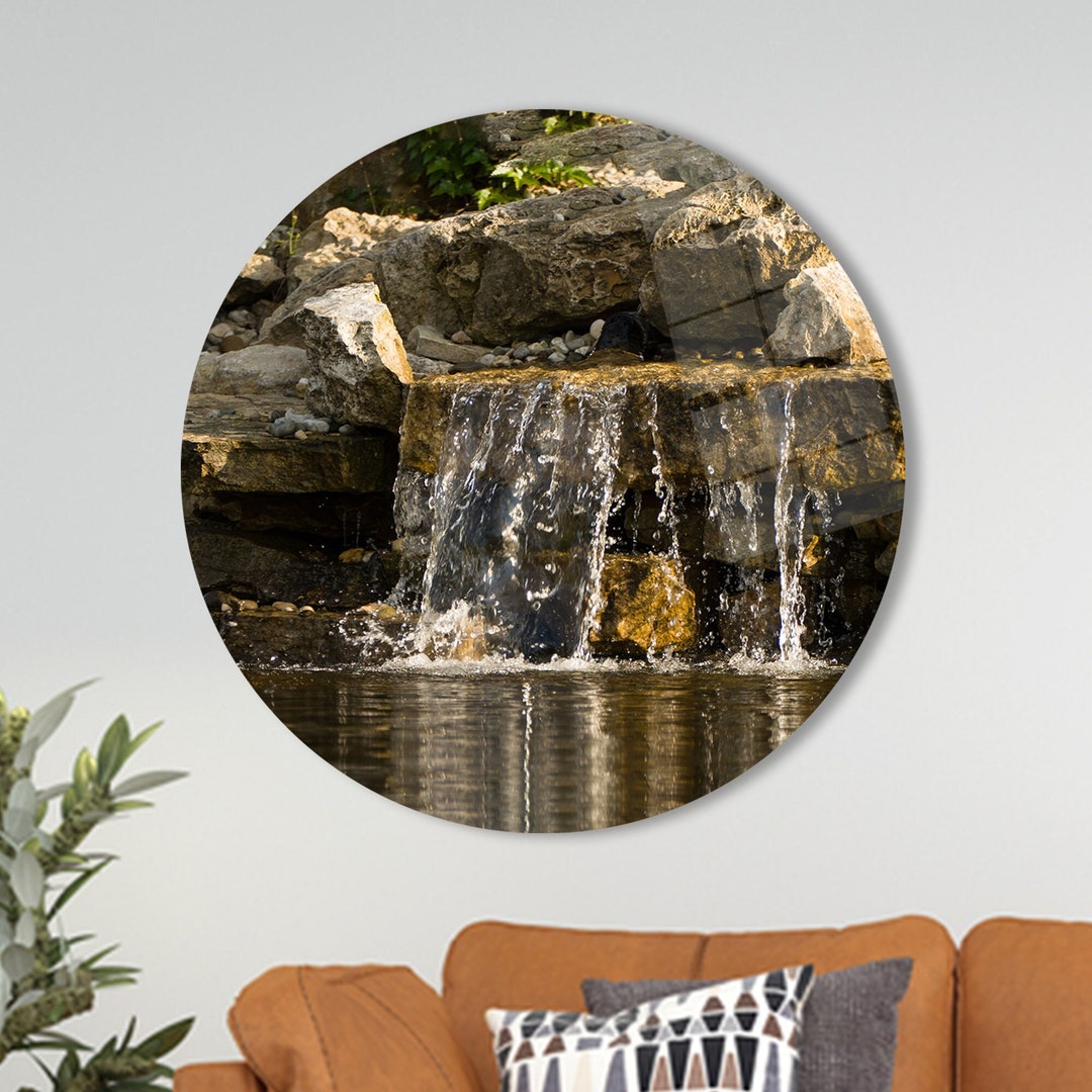 Wall Decoration, Glass Wall Decor, Glass Printing, Nature Glass Art ...