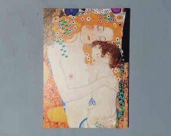 Gustav Klimt: Las tres edades de la mujer, reproducción de obras de arte, póster famoso, lienzo de regalo de Klimt, mujer de Klimt impresa,