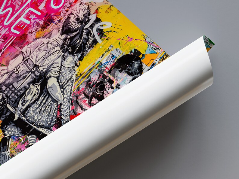 Love Is All We Need, Graffiti Wallpaper, Street Graffiti Wall Print, Love Need Wall Paper, Love Graffiti Wall Paper, Banksy Wall Print, image 7