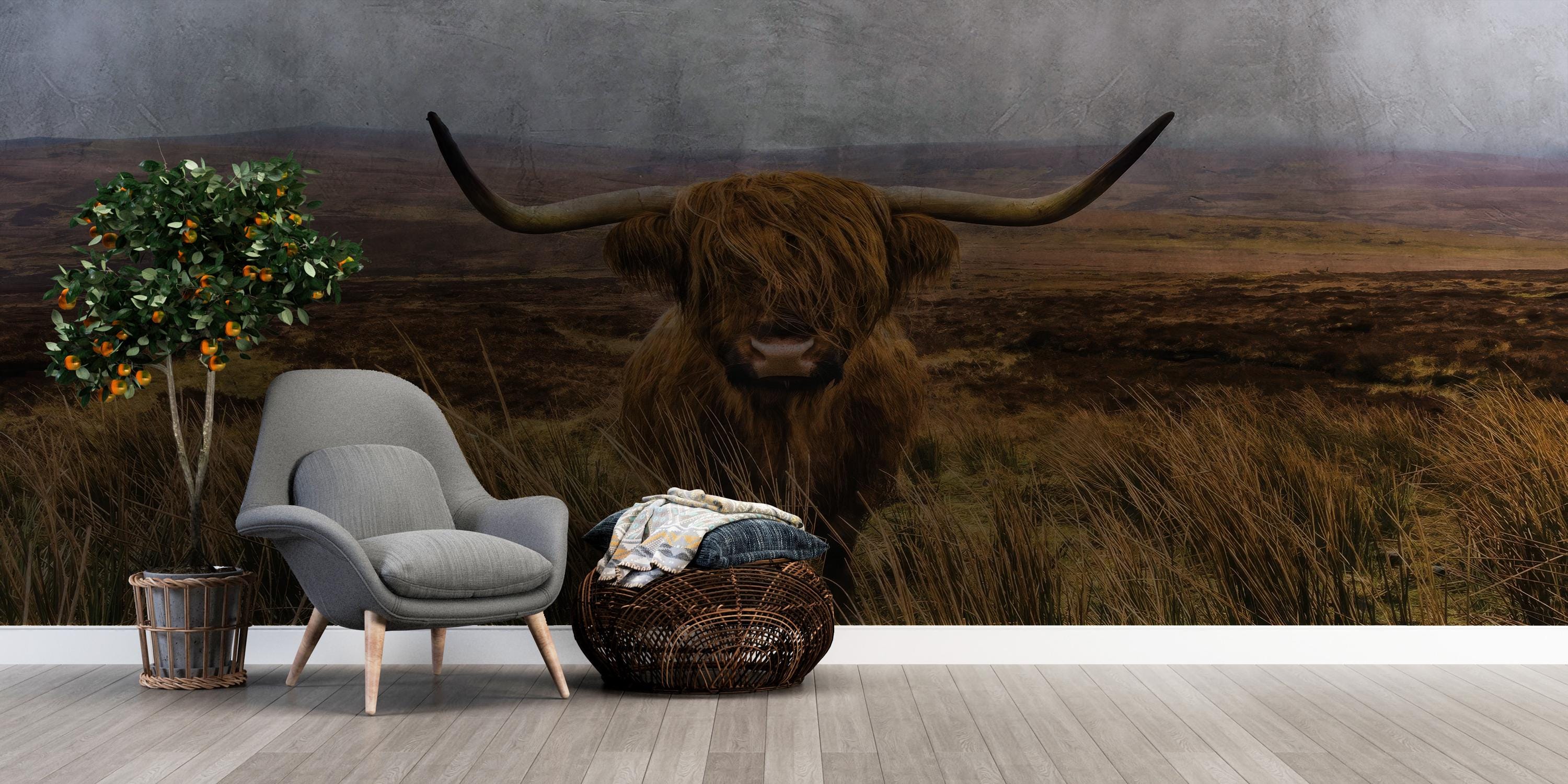 Rustic Fall Background Cow Farmhouse Wallpaper, Beautiful Cow Wallpaper, Highland Cow Wallpaper ...