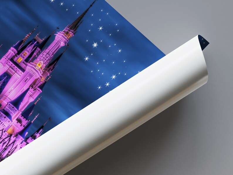 Magical Castle Wallpaper Mural for Kids Room – Fairy Tale Princess Wall ...