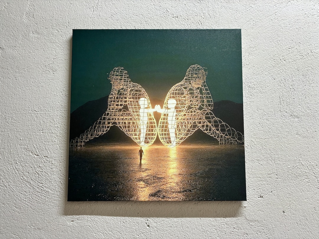 Two People Turning Their Backs on Each Other at Burning Man, Inner