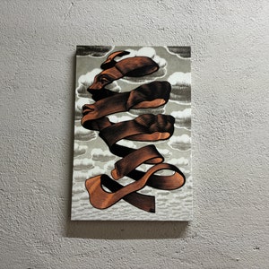 Rind By MC Escher, Rind By MC Escher 3D Canvas, Maurits Cornelis Escher Poster, Modern Wall Art, Abstract Face Art Canvas, Human Face 3D Can