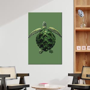 Schildkröte Liebhaber Poster, Schildkröten Liebhaber Leinwanddruck, Schildkröte Wandbehänge, druckbare Wandkunst, moderne Wandkunst, großes Wanddekor, Geschenk für ihn,