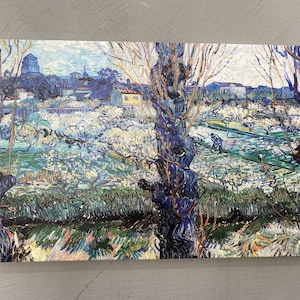 Canvas Print, Canvas, Canvas Wall Art, Vincent Van Gogh View on Arles, Reproduction Poster, Famous Wall Art, View on Arles Artwork,