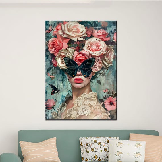 Stampa Su Tela Tulipani Pixxprint - 70x70 Cm, Quadro
