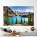 Moraine Lake, Canada Landscape Wall Art, Alberta Art Canvas, Banff Alberta Printed, Nature Landscape Art, Landscape Printed,