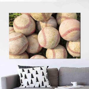 Baseball Leinwand Poster, Wandbehänge für Jungen, Wohnkultur Leinwand, handgemachtes Geschenk, trendige Leinwand, Fitnessstudio Poster, personalisiertes Babygeschenk,
