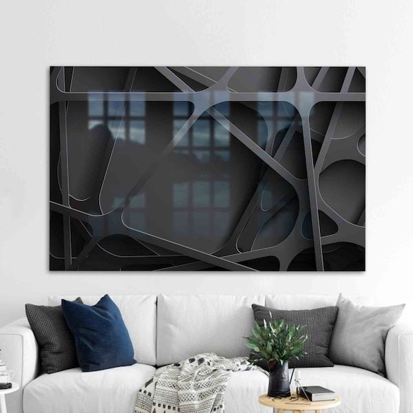 Tempered Glass Wall Art Etsy