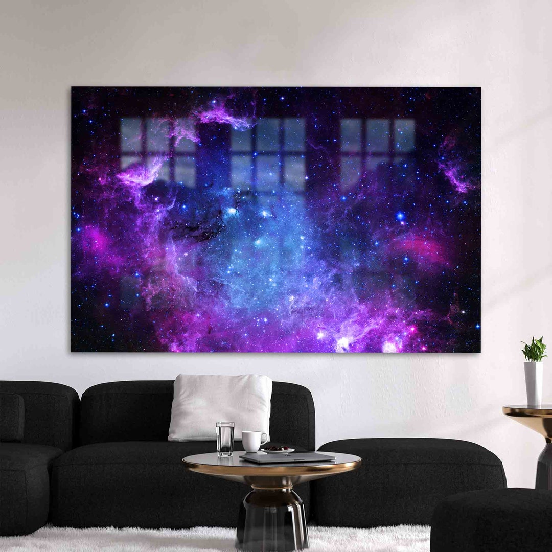Glass Wall Decor, Glass Wall Art, Wall Art, Landscape Wall Art, Nature ...