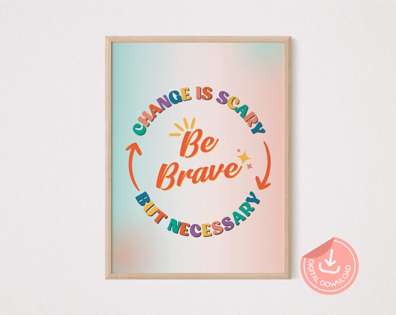 Printable Mental Health Poster, Therapy Office Décor, School Psychologist Office Décor, School ...