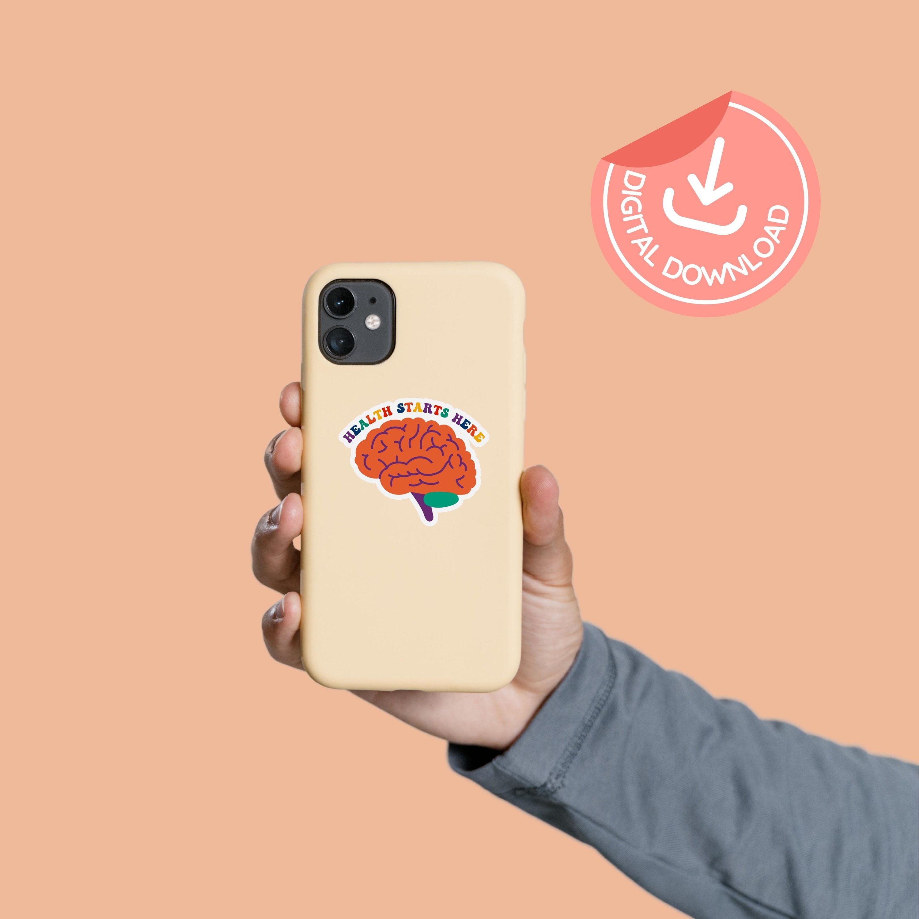 Mental Health Stickers, Digital Mental Health Sticker, Selfcare